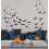3D Halloween LED νυχτερινό φως νυχτερίδας αυτοκόλλητα τοίχου PVC που λάμπουν στο σκοτάδι 1