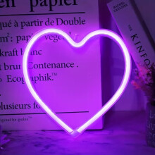 Love Neon Sign – LED USB/Battery Powered, Romantic Atmosphere Light for Home, Wedding, Proposal, Dorm, Gifts – Compatible with USB & AA Batteries