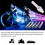 2PCS Bicycle Bike LED Lights Tire Valve Flashlight 7