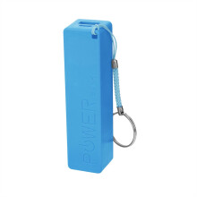 Cargador externo 18650, fuente de alimentación portátil de respaldo con cadena de baterías con llave, cargador 18650