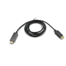 Cable convertidor DP a HDTV de 1,8 m (1080p/4K) para una transmisión de señal estable en diversos entornos.