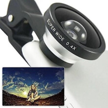 SUPER WIDE Clip and Snap Lens for compatible with iPhone and any Smartphone
