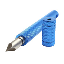 Golf Club Groove Sharpener, Golf Club Cleaning Brush Portable 4.4" Groove Cleaning Tool for Wedges and Irons Blue