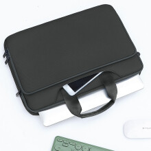 Waterdichte laptoptas voor laptops van 15,6–16 inch, met zachte binnenkant voor extra bescherming, compact model voor zakelijk gebruik en studie