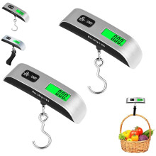 Digitálna váha na batožinu s podsvieteným LCD displejom a hook1pack