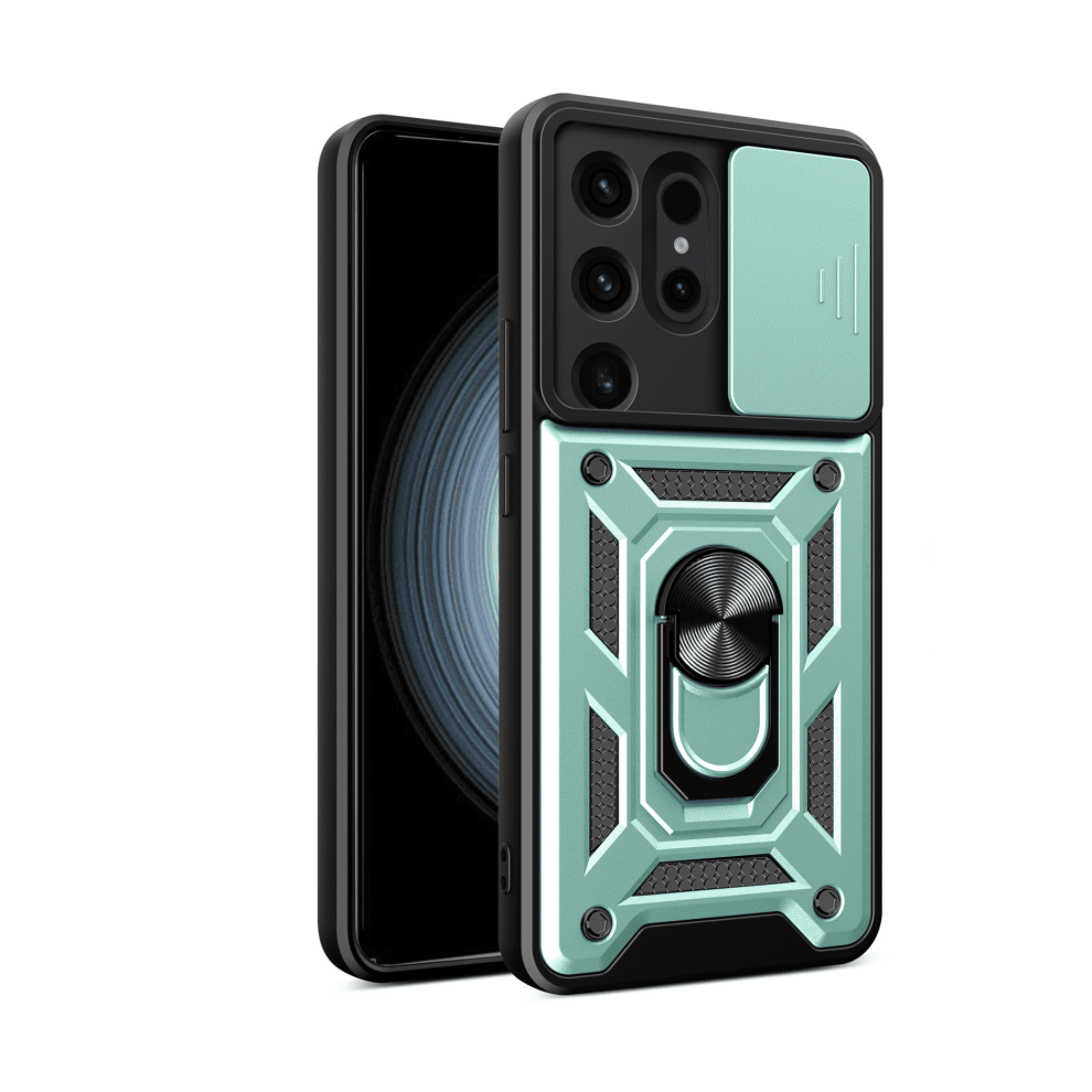 Samsung Galaxy A15-5G Case Shockproof Rugged Tpu Green 937196826445
