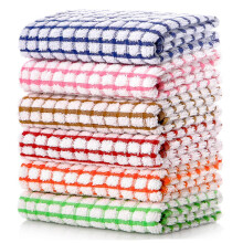 Torchons en coton 40 x 63,5 cm – Ultra-absorbants, non pelucheux, chiffons de nettoyage multi-usages, rouges
