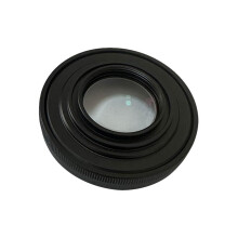 185 groothoeklens voor actie, 6, 8mm, 0,8x vergroting, aluminium en optisch glas — Reizen, sport, vloggen, architectuur