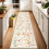 Χαλί Floral2x8, Πλενόμενο στο πλυντήριο, Αντιολισθητικό Boho για σαλόνι, υπνοδωμάτιο, 1