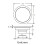 4 inch round shower drain with removable strainer cover 3