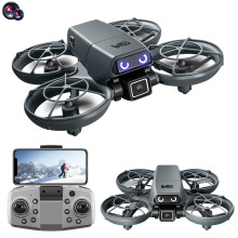 Drone with ESC Camera And Cool Light, 360stunt roll, One Click Takeoff And Landing,Altitude Hold Headless Mode, Gifts for Children And Adults