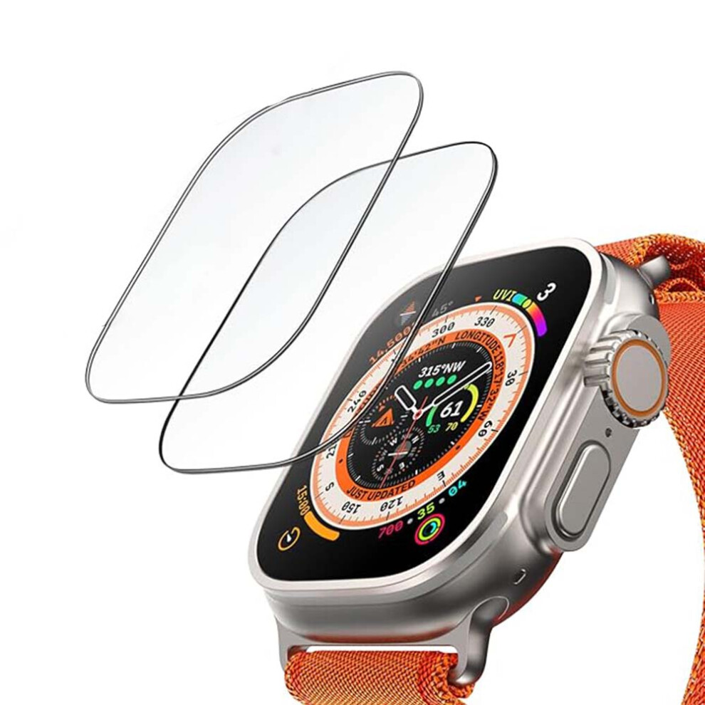 2-Pack Screen Protector For Apple Watch Ultra 49Mm, Tempered Glass 7314280789153