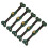 5Pcs Decorative Cheongsam Knot Button Chinese Knot-No. 18 1