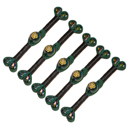 5Pcs Decorative Cheongsam Knot Button Chinese Knot-No. 18