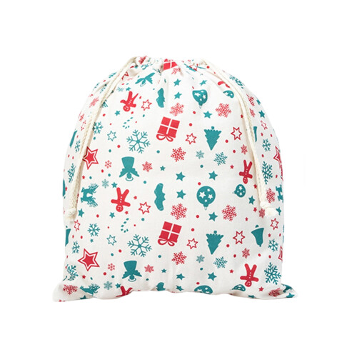 Breathable Fabric Efficient-Christmas large drawstring poc