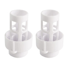 Lot de 2 adaptateurs de drainage de piscine pour tuyau d'arrosage, accessoire de piscine en ABS, outil de connexion pour drainage de piscine (réf.