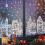 White Christmas Window Clings Winter Glass Decals 4 Sheets 1