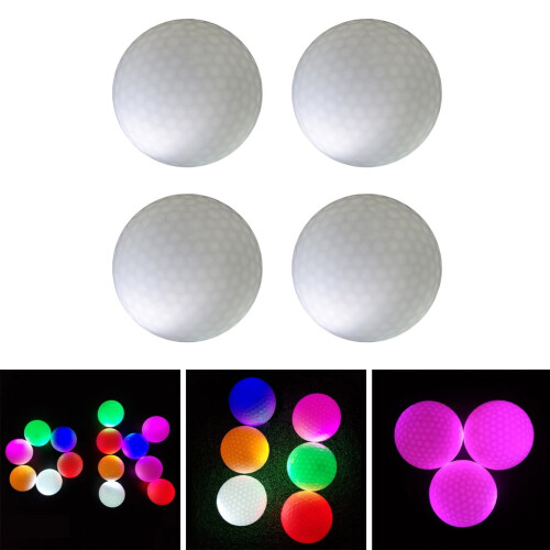 Bolas de golfe que brilham no escuro (pacote com 4) 1