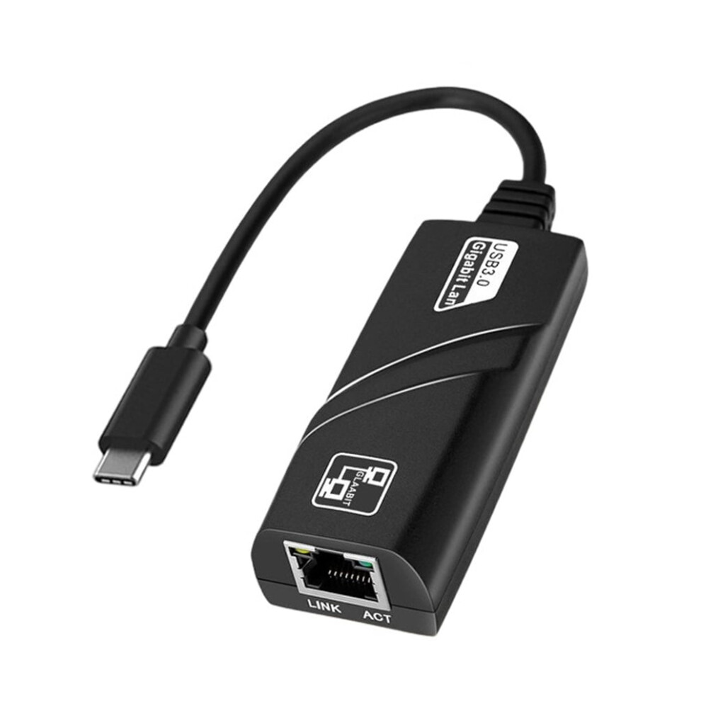 Usb Type C To Rj45 Ethernet Converters 100/1000Mbps For Laptops And Tablets With Fast Data Transfer Speeds 9558633929201