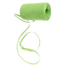 Prachtige raffia papieren bindtouw, lichtgroen, kerstversiering, 1 stuk