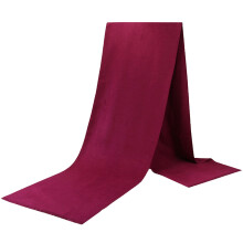 Men's Classic Solid Scarf – Thick, Warm, Windproof & Breathable for Winter, Casual/Office/Outdoor Use