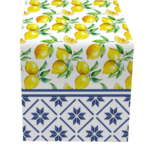 Small Fresh Table Flag Spring And Summer Flower Linen Print Tablecloth 9