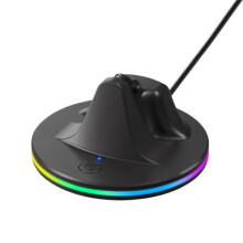 Stand de încărcare pentru Ray-Ban Meta Farer/Skyler, dock portabil RGB compatibil cu accesoriile Ray-Ban Meta