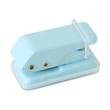 Metalen perforator voor één gat – 5 pastelkleuren, 5,6 cm