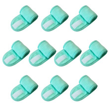 10 Piece/pack Double Layer Headwear Nonslip Design-Green
