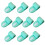 10 Piece/pack Double Layer Headwear Nonslip Design-Green 1