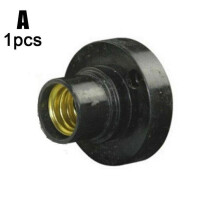 E14 Flat Base Lamp Holder Lamp Holder Lamp Holder Conversion Lamp Holder Large Screw To Small Screw Flame Retardant Environmental Protection Pbt NEW