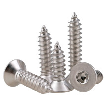 Șurub autofiletant hexagonal cu cap înecat din oțel inoxidabil 304 M3