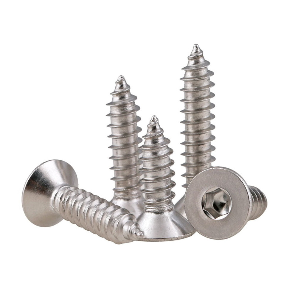304 Stainless Steel Countersunk Self-Tapping Screws M3âM5 9058772189738