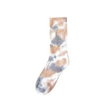 Tie Dye Mid Calf Socks for Men Women Streetwear Style Casual Crew Socks Soft Athletic Socks for Skateboarding and Daily Wear