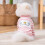 Combinaison pour petits chiens – Coton doux, rayée, 2