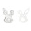 Easter Eggs/Rabbit Silicone Molds Resin Jewelry Molds for-head 1