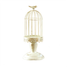 Kerzenständer im europäischen Vintage-Stil, Vogelkäfig-Design, hohe Kerzenhalterung, Dekoration für Zuhause