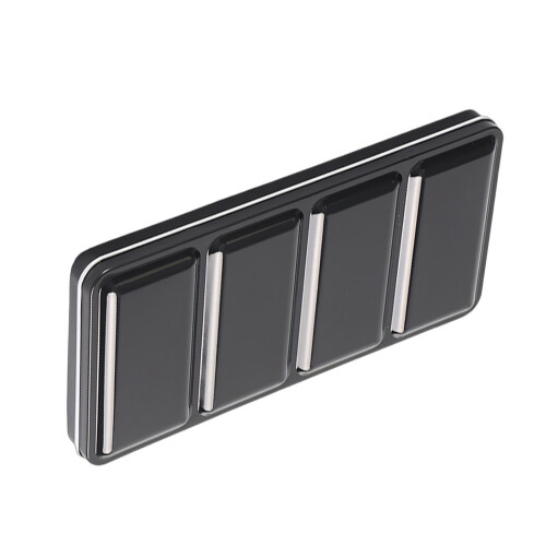 Solid Watercolor Paint Tin Box Portable Leakproof Metal Paint-L