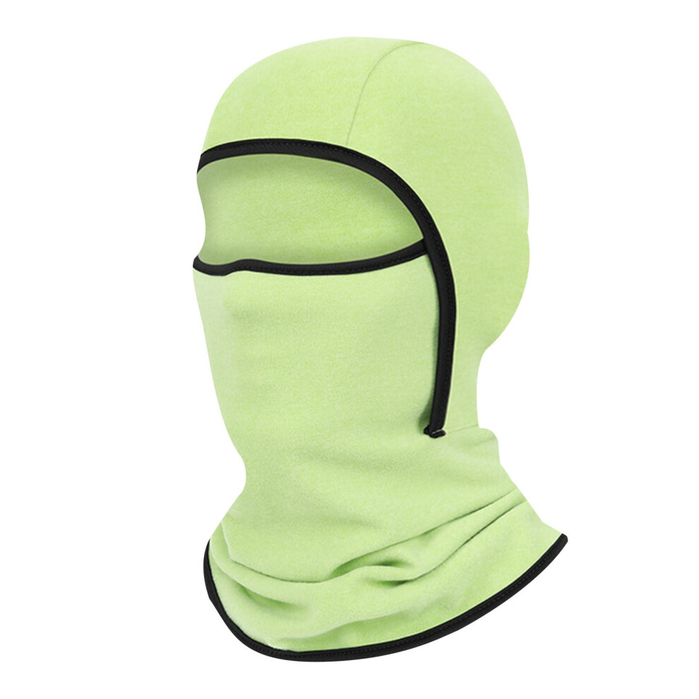 Winter Thermal Balaclava Â Windproof, Fleece-Lined, Stretchable Fit For Motorcycle & Ski | Compatible With Cold Weather Green 9555307486718