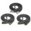 Cable de extensión RCA de 2 machos a 2 hembras, 2 m 4
