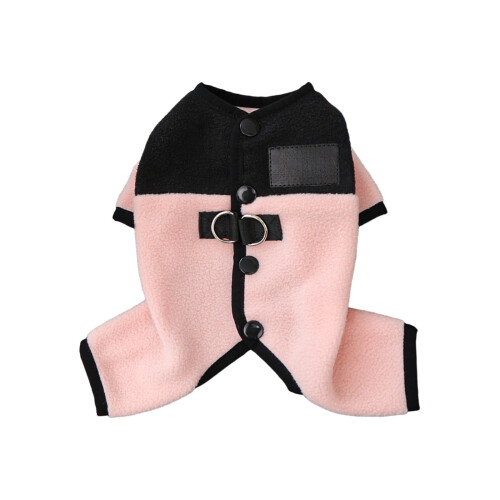 Fleece-Pullover für Hunde und Katzen – Rosa, Vierbeiner, Winter 1