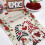 Red Valentine's Day table flag for wedding decor, 1 pc 5