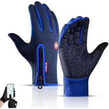 Ultieme water- en winddichte thermische antisliphandschoenen, Norsen Thermal Pro All Weather Gloves, antisliphandschoenen met touchscreen voor mannen