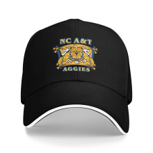 Șepci de baseball unisex North Carolina A&T Aggies, șepci Sandwich, pălărie casual pentru tătici