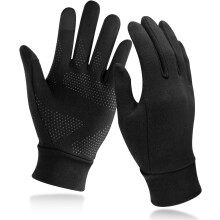 Lightweight Running Gloves, Touch Screen Anti-Slip Warm Gloves Liners for Cycling Biking Sporting Driving for Men Women