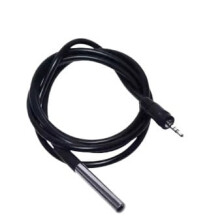 DS18B20 Temperatuursensormodulekit Waterdicht 100CM Digitale sensorkabel Roestvrijstalen sonde-aansluitingadapter - 1M-MMT