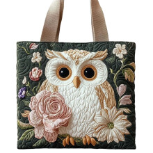 Tragetasche im Vintage-Stil mit Tiermuster, trendige Schultertasche mit großem Fassungsvermögen für Damen, ideal für Arbeit, Wochenendausflüge