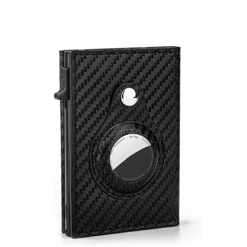 Men's Minimalist Pop-Up Wallet with RFID Blocking, 7 Cards,