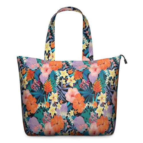 Τσάντα ταξιδιού Pioneer Flower Floral Print για γυναίκες – Μεγάλη τσάντα ταξιδιού