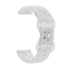 Armbåndstropper for klokke 18 mm/20 mm/22 mm hurtigutløsende klokke svettebestandige armbånd erstatning silikon